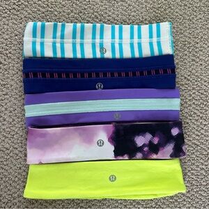 5 lululemon headband bundle!
